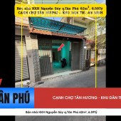 Bán nhà HXH Nguyễn Súy q.Tân Phú 62m², 6.59Tỷ - CẠNH CHỢ TÂN HƯƠNG